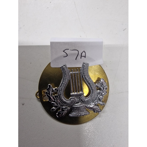 57A - Military Band hat badge