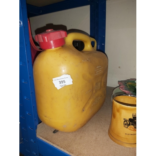 395 - plastic petrol can