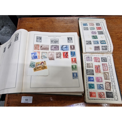 432 - Green Viceroy Stamp Album & Another Album World Collection