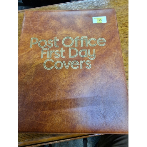 435 - Post Office First Day Cover Album - 71 Covers