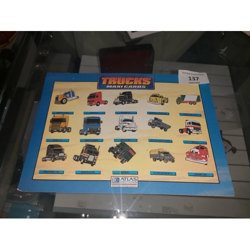 137 - maxi card truckbadge model badges