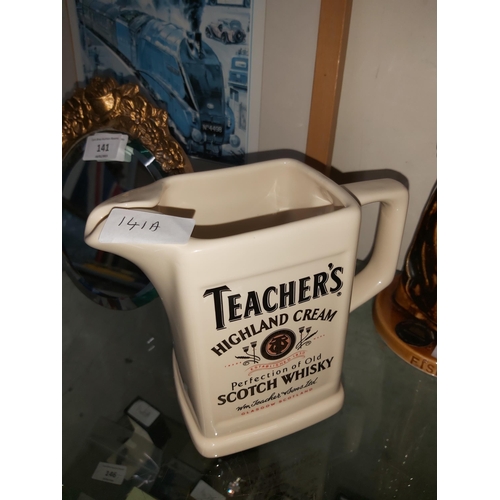 141A - seton pottery teachers whiskey jug