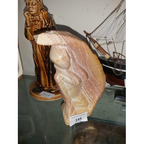144 - soap stone figure