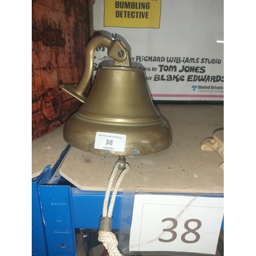 38 - brass ships bell