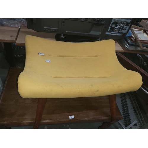 89A - large yellow stool