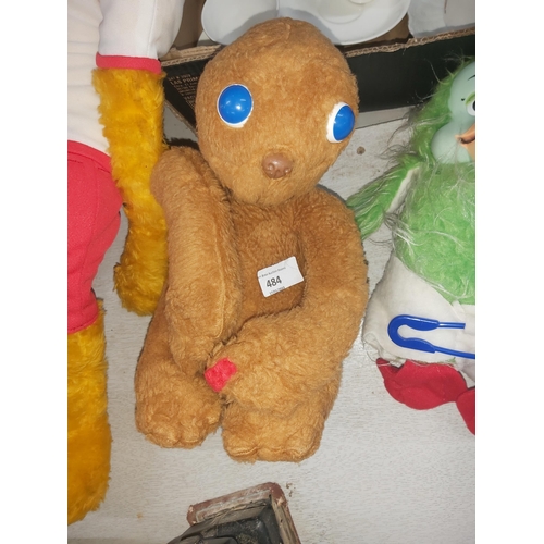 484 - vintage ET soft toy no label