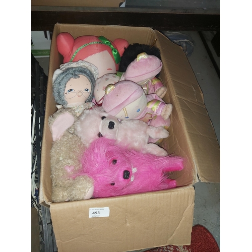 493 - box of dolls