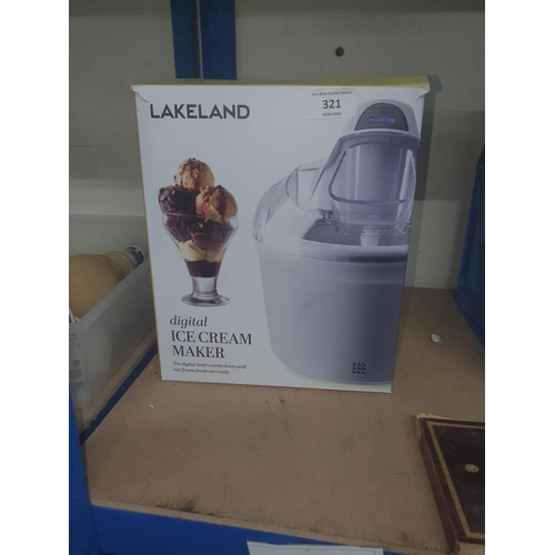 321 - Lakeland ice cream maker