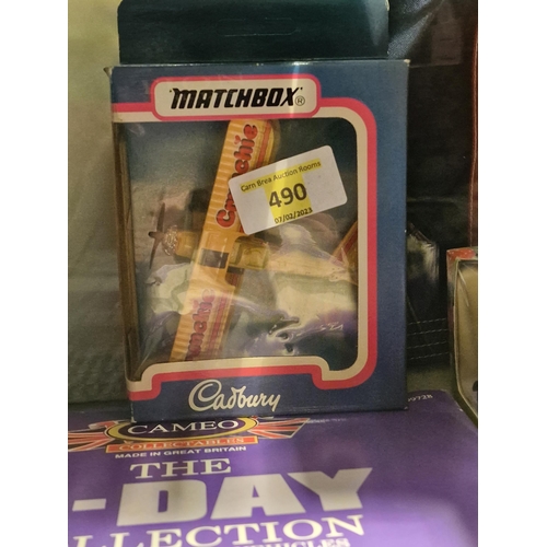 490 - Matchbox Crunchie Plane