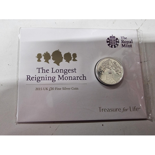 49 - Mint Release £20 Silver coin