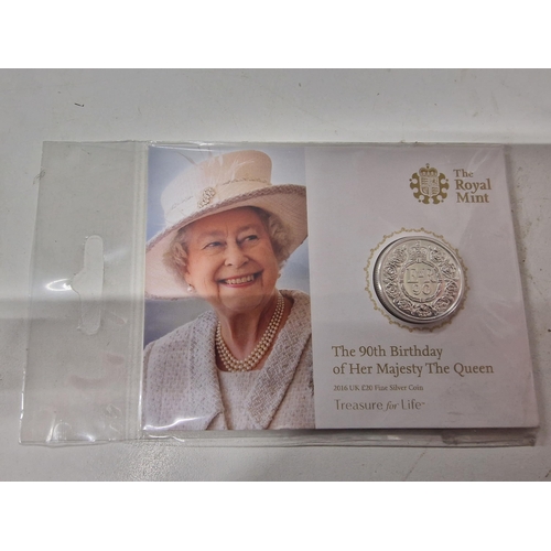 50 - Mint Release £20 Silver coin