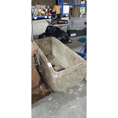 493 - concrete trough