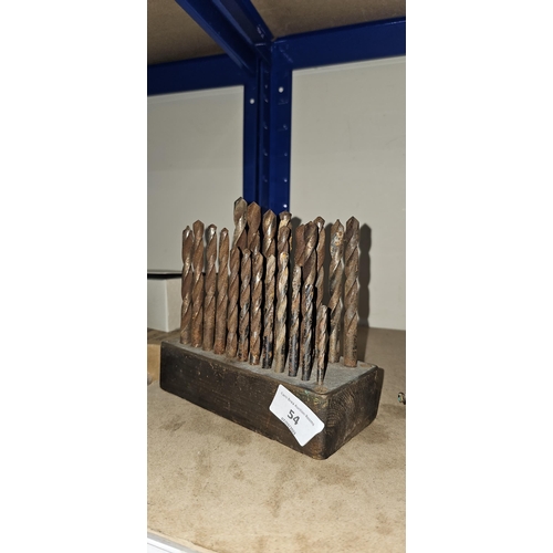 54 - block drill bits