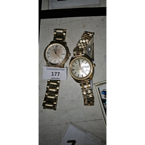 177 - 2 mens watches Spears repairs