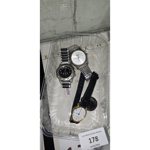 178 - 3 watches men