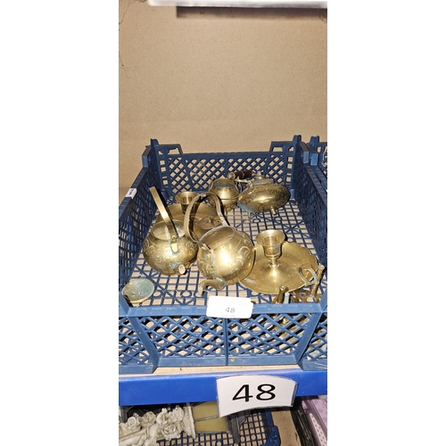 48 - brass lot