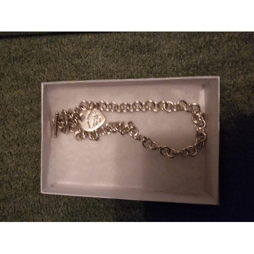 673 - 925 silver necklace 69g