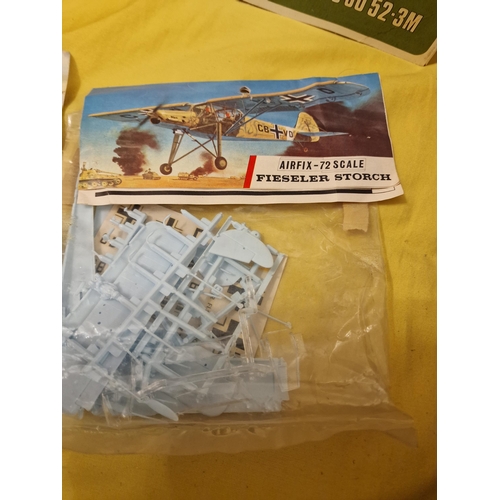 100 - 1/72 Airfix Models FIESELER Fi-156 STORCH Bagged Kit