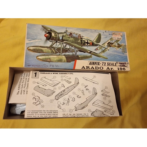 105 - old AIRFIX Arado Ar-196 A-3 1:72 rare