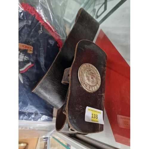 133 - Vintage Boys Brigade belt & pouch