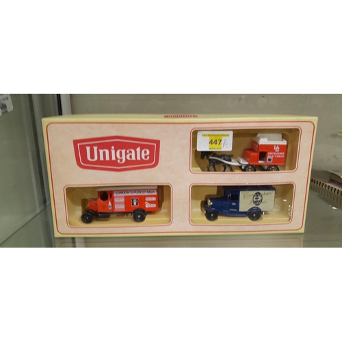 447A - Boxed Lledo Unigate Dairy Set