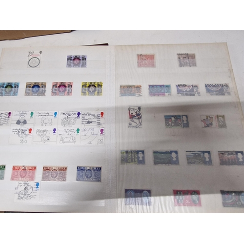 521A - Stamp Stockbook Mint & Used Great Britain Collection 1953 - 1990's