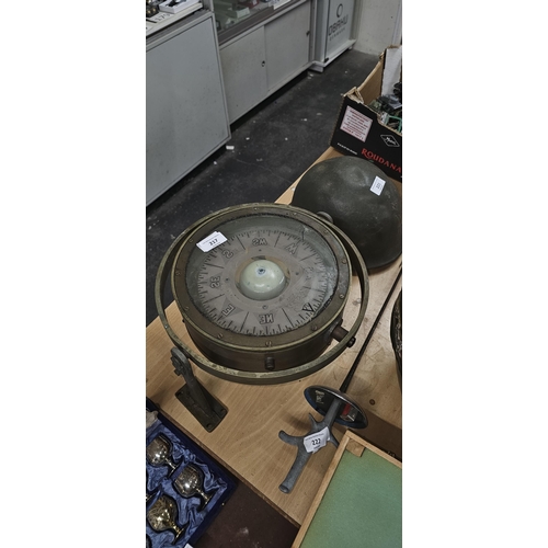 217 - ww2 large ships compass UNABLE TO POST