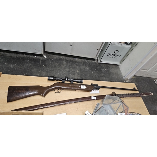 229 - 117 rifle & scope