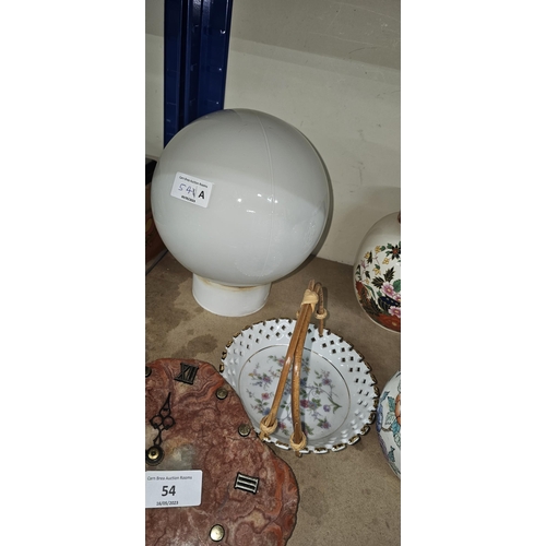 54A - orb globe shade UNABLE TO POST