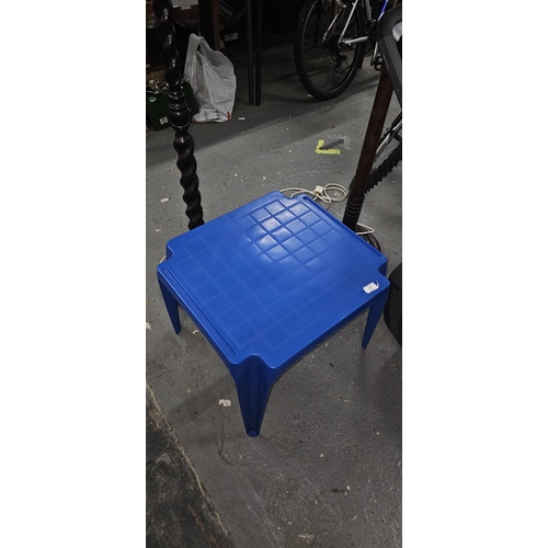 77 - blue kids play table