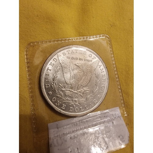 44A - 1882 Morgan dollar specimen