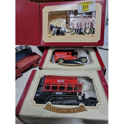 221 - 3 x boxed diecast