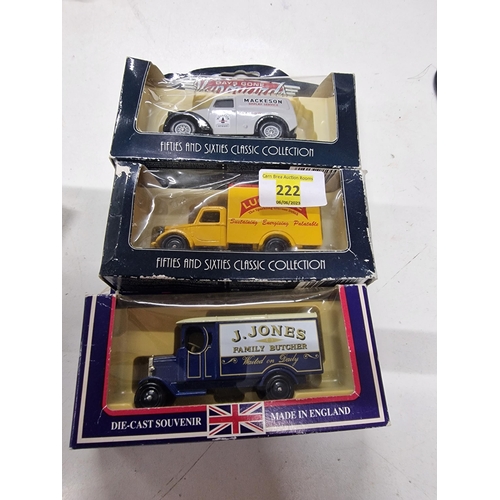 222 - 3 x boxed diecast