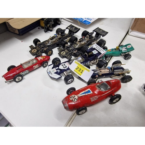 231 - corgi etc racing car diecast