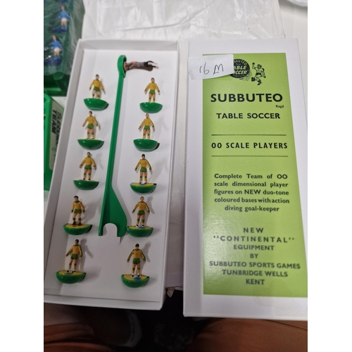 16M - Subbuteo team