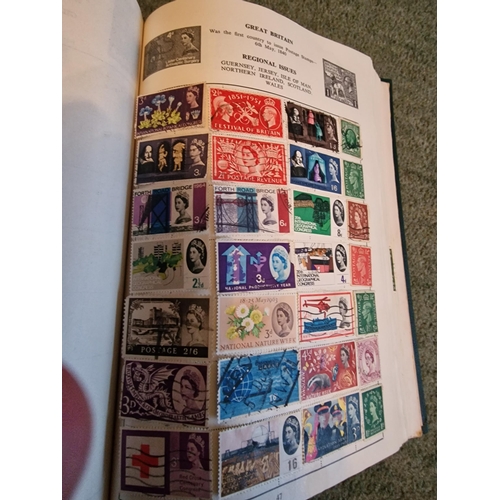 325 - Cardinal stamp album and stamps