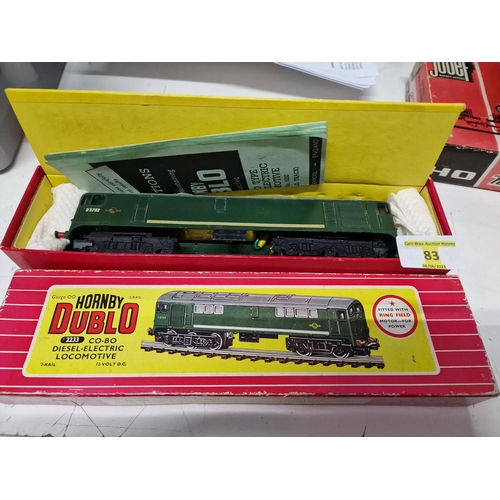 83 - HORNBY DUBLO 2233 CO-BO DIESEL ELECTRIC LOCOMOTIVE Train