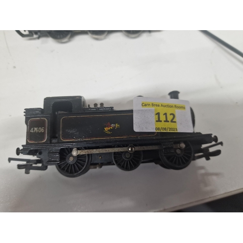 112 - Hornby R52 0-6-0 3F Tank Loco in BR Black,