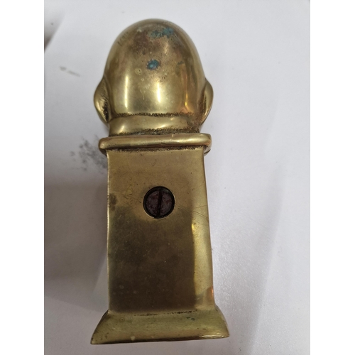 28 - Brass Humpty Dumpty money box 6