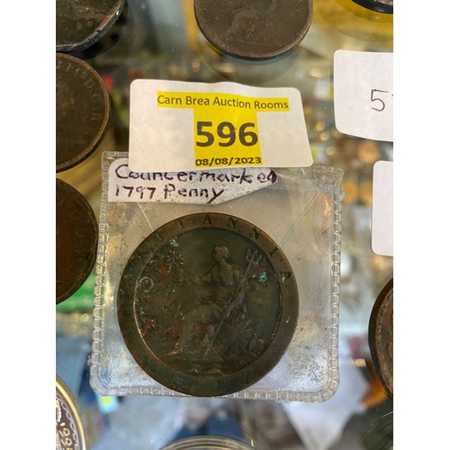 596 - Old coin