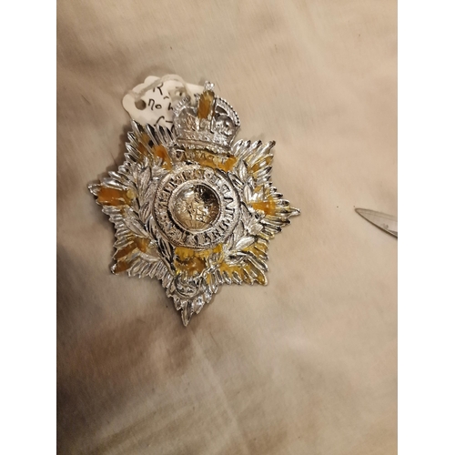 12 - Royal Marines hat badge