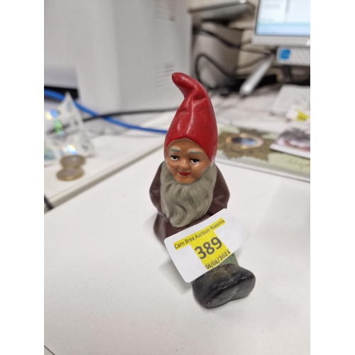 389 - Vintage German miniature gnome