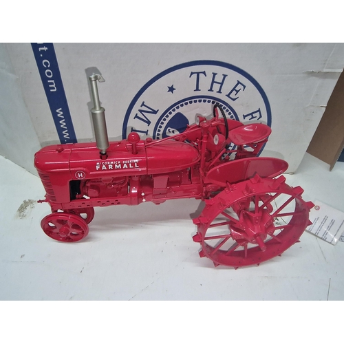 45A - Franklyn Mint 1/12 scale Farmall Model H, Farm tractor. boxed