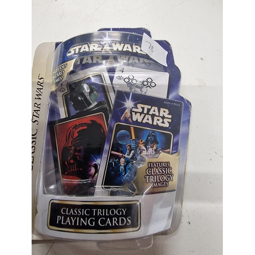 78 - Star Wars cards