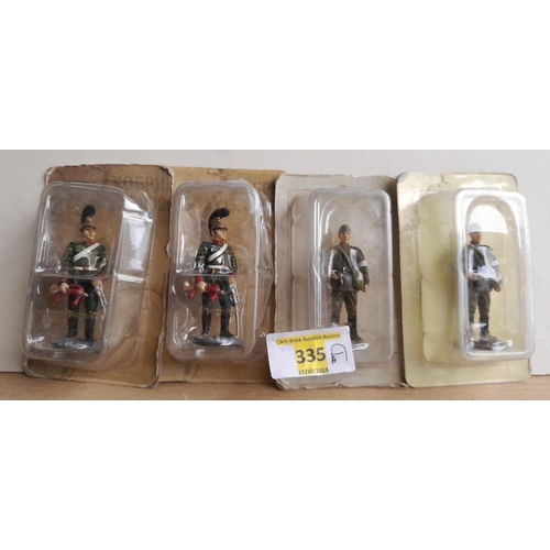 335A - 4 Boxed Military Figures