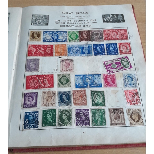 450 - Stirling Stamp Album World Stamp Collection