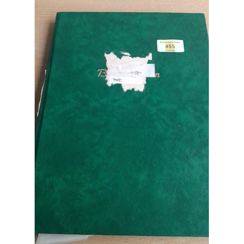 455 - Green Stockbook Album Great Britain Stamp Collection