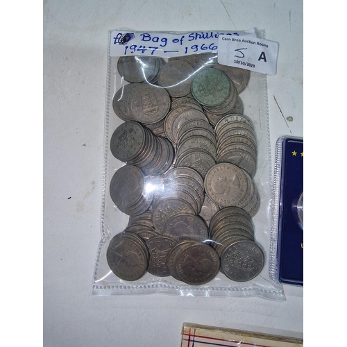 5a - bag of 1947 - 1966 Shillings