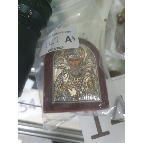 147A - Icon silver Greek