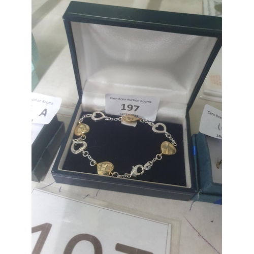 197 - 925 Heart Bracelet